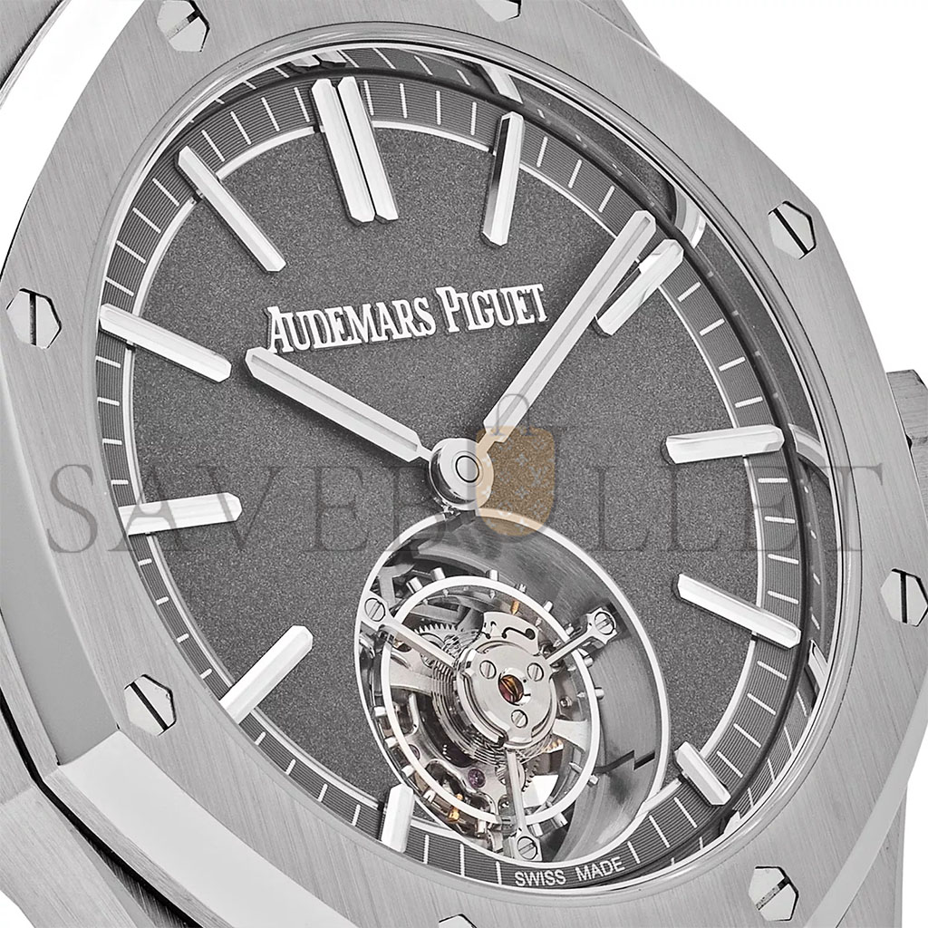 AUDEMARS PIGUET ROYAL OAK SELFWINDING FLYING TOURBILLON WATCH 26530TI.OO.1220TI.01